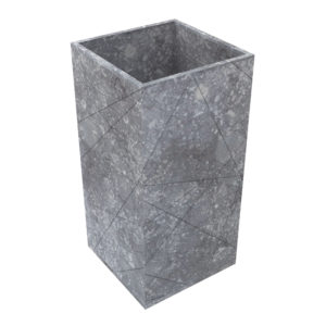 Haut pot origami