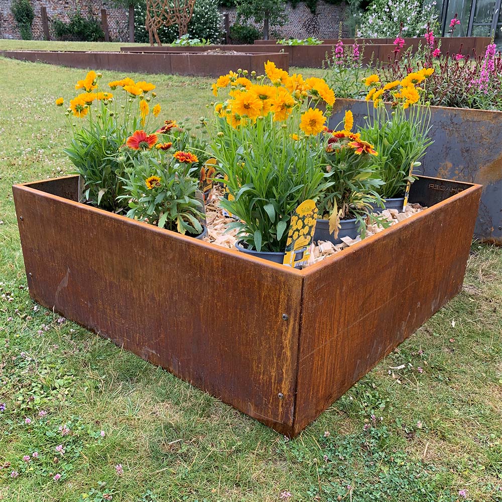 Potager corten 52 cm - Aménagements extérieurs - DHACIER